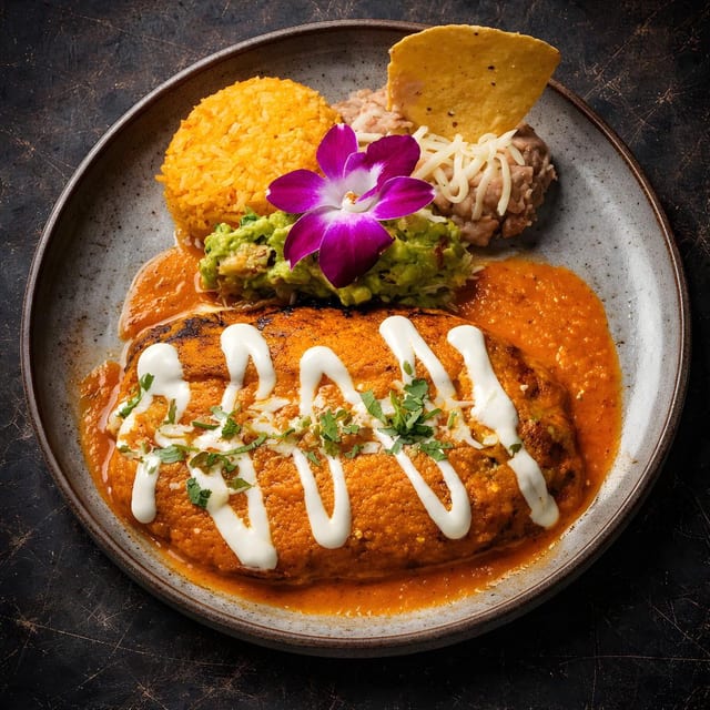 Chiles rellenos.