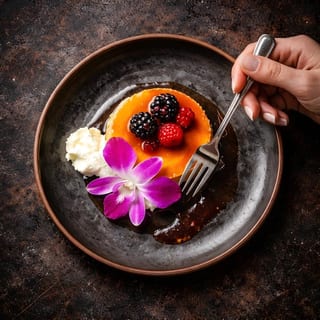 Cafe flan