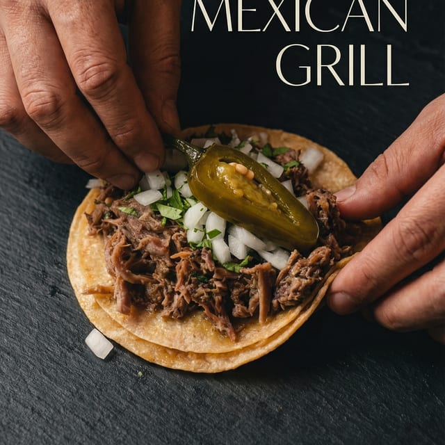 Barbacoa / lamb taco.