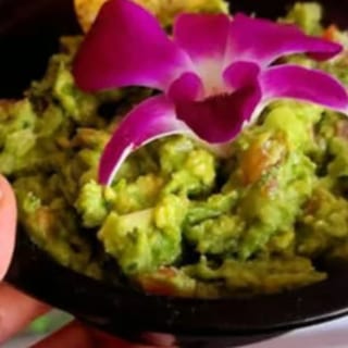 Chips and guacamole